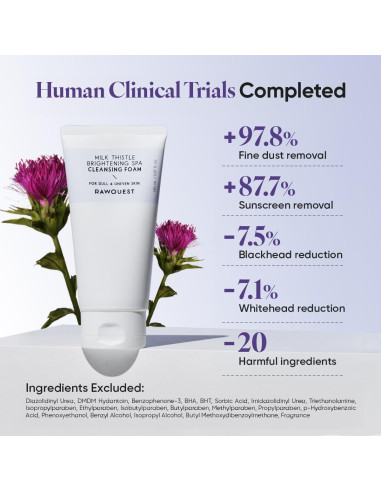 Limpiador Facial Espumoso RAWQUEST 150 ml - Exfoliante Diario