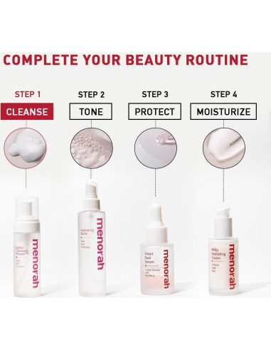 Mousse Limpiadora Suave Menorah - Cactus y Pepino 248g