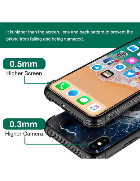 Funda DAIZAG iPhone Xr TPU Suave a Prueba de Golpes Fútbol