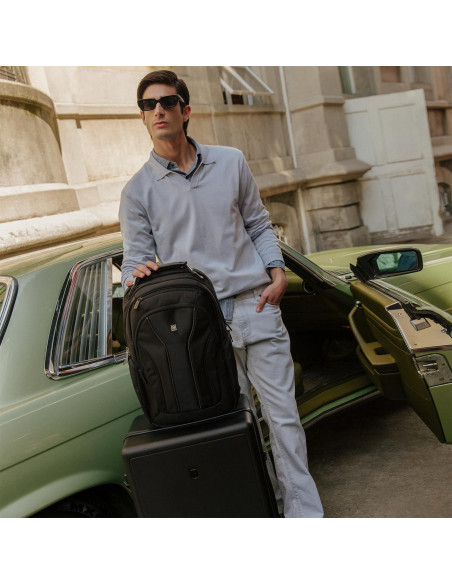 Mochila para Laptop LEVEL8 Negra 15.6" Acolchada 31L