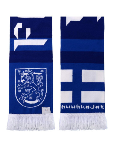 Bufanda de Fútbol Suomi Finland HD 1.52m Acrílico Unisex