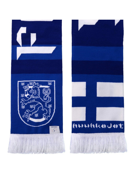 Bufanda de Fútbol Suomi Finland HD 1.52m Acrílico Unisex