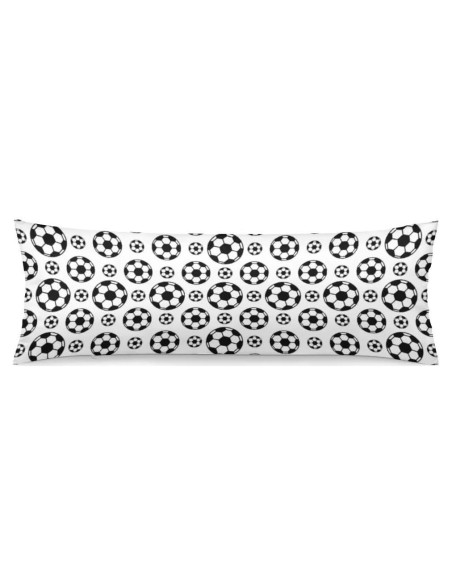 Funda de Almohada de Cuerpo TOKILIAR 51x137 cm Fútbol Decorativa