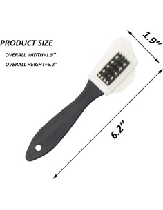 Cepillos de Suede y Nubuck QINIUNIU 4 en 1 - 2 Piezas 2