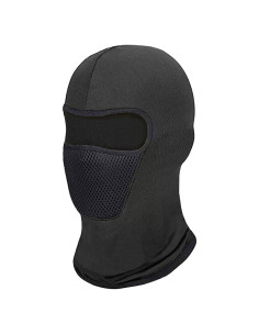 Máscara Balaclava de Esquí Negra para Hombres y Mujeres