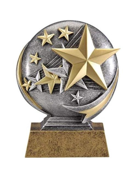 Trofeo de Resina Decade Awards 12.7 cm Personalizado Trofeo de Resina Decade Awards 12.7 cm Personalizado