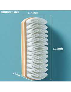 Set 2 Cepillos de Ante FEISHI para Limpiar Zapatos Nubuck 2