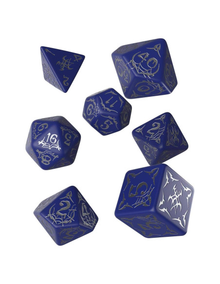 Conjunto de Dados Poliedricos Q WORKSHOP Pathfinder Segunda Oscuridad 7 Piezas Conjunto de Dados Poliedricos Q WORKSHOP Pathfinder Segunda Oscuridad 7 Piezas