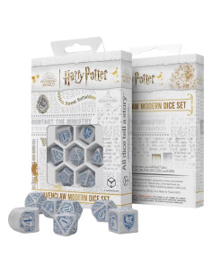 Juego de Dados Modernos Gryffindor Q WORKSHOP - 7 Piezas