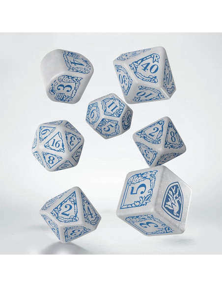 Juego de Dados Modernos Gryffindor Q WORKSHOP - 7 Piezas