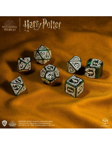 Juego de Dados Modernos Gryffindor Q WORKSHOP - Rojo
