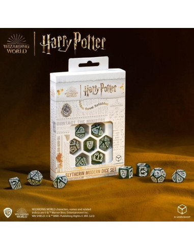 Juego de Dados Modernos Gryffindor Q WORKSHOP - Rojo