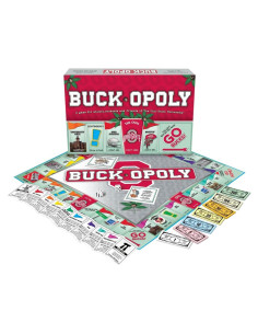 Juego de Mesa Buckpoly Ohio State - Monopoly Temático 39x27cm