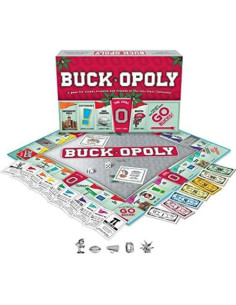 Juego de Mesa Buckpoly Ohio State - Monopoly Temático 39x27cm 2