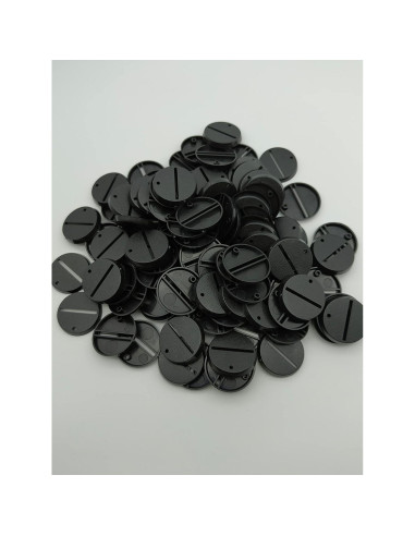 Lote de 100 bases redondas de 32mm para Warhammer 40k y AoS
