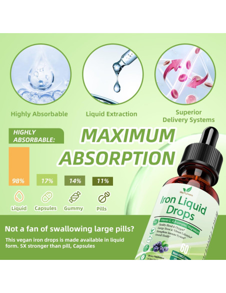 Suplemento de Hierro Líquido Vita Plynxera 60 ml con Multivitamínico