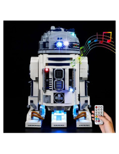 Kit de Iluminación LED Kyglaring para Lego R2-D2 75308