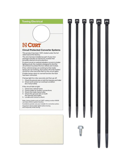 Enganche de Remolque CURT Clase 1 con Cableado para Toyota Corolla 2003-2013