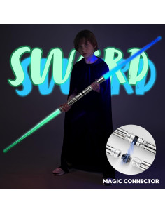 Conjunto de Espadas LED Iluminadas SYNCFUN - 3 Piezas, 7 Colores 2