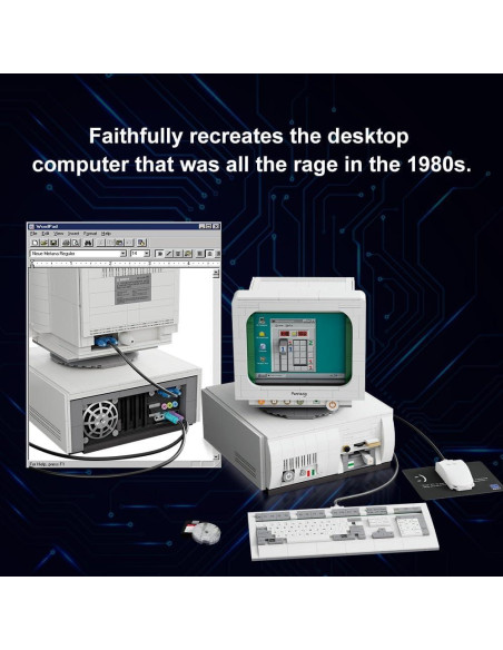 Set de Construcción Retro de Computadora BRICKKK - 2.94 kg