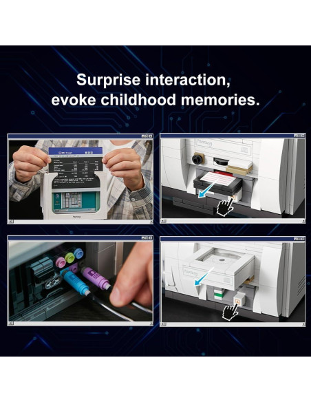 Set de Construcción Retro de Computadora BRICKKK - 2.94 kg