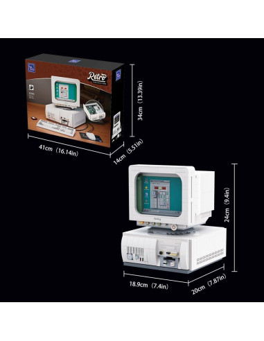 Set de Construcción Retro de Computadora BRICKKK - 2.94 kg