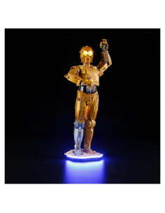 Kit de Luz LED YEABRICKS para LEGO 75398 Star Wars C-3PO