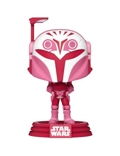 Funko Pop! Bo-Katan Kryze Star Wars San Valentín 10 cm 2