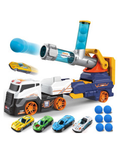 Camión de Juguete Dwi Dowellin 71 cm con Coches y Pelotas