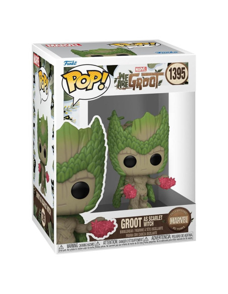 Figura Funko POP! Bruja Escarlata 8.4cm Marvel Coleccionable