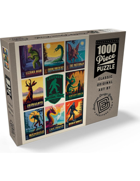 Rompecabezas 1000 Piezas MyPuzzle Leyendas Parques Nacionales