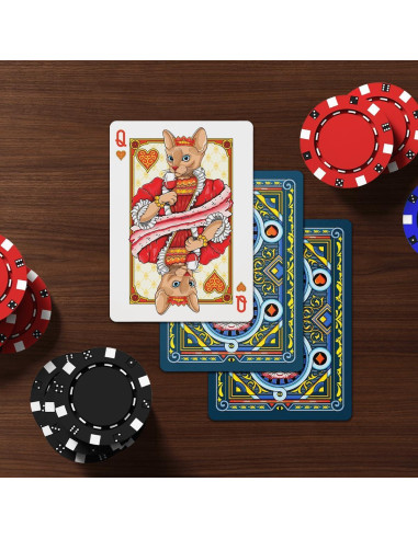 Baraja de Cartas Noblific Gatos 54 Piezas para Adultos
