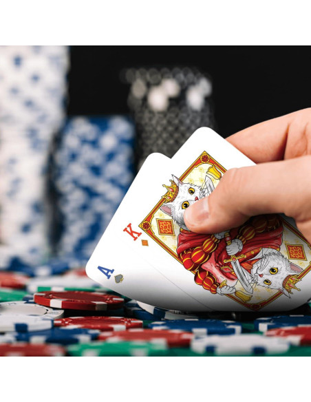 Baraja de Cartas Noblific Gatos 54 Piezas para Adultos