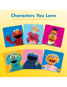 Juego de Memoria Sesame Street Wonder Forge - 72 Fichas para Niños 3-5 Años 2