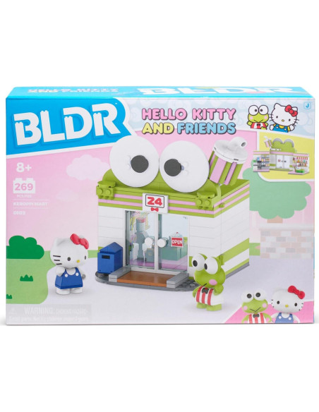 Conjunto de Construcción Keroppi Mart Hello Kitty 269 Piezas
