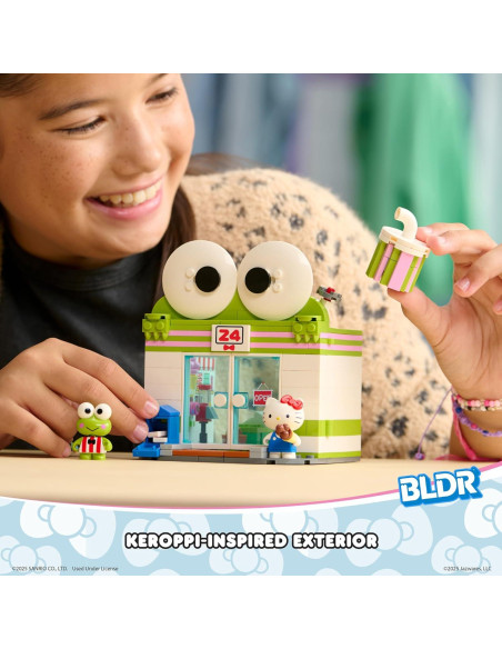Conjunto de Construcción Keroppi Mart Hello Kitty 269 Piezas