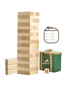 Juego de Torre de Madera ApudArmis 54 Piezas 3.2FT