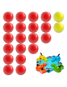 Canicas de Reemplazo Impresa para Hippos Hambrientos - 21 Piezas