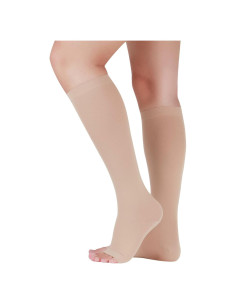 Calcetines de Compresión Médica Lin Performance 20-30 mmHg Beige
