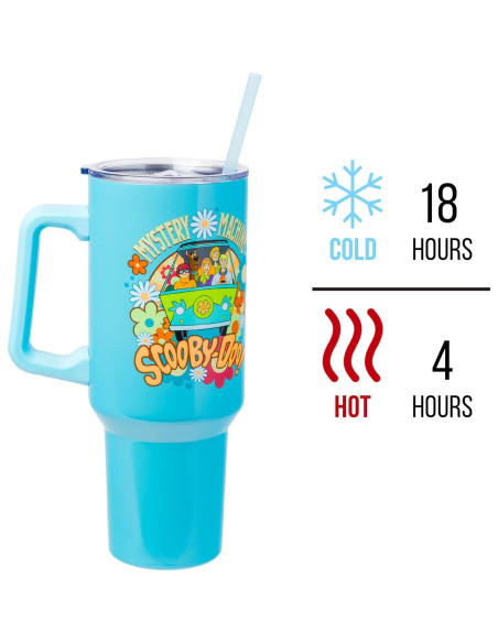 Vaso Acero Inoxidable Silver Buffalo Scooby Doo 40oz