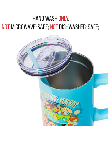 Vaso Acero Inoxidable Silver Buffalo Scooby Doo 40oz