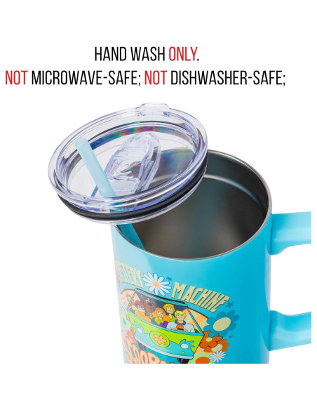 Vaso Acero Inoxidable Silver Buffalo Scooby Doo 40oz