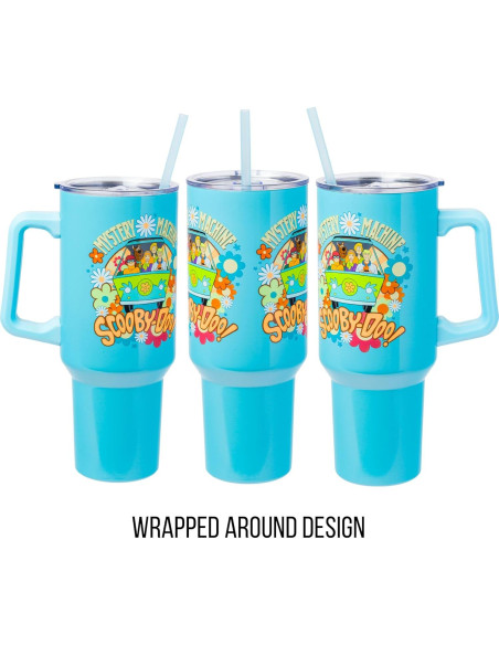 Vaso Acero Inoxidable Silver Buffalo Scooby Doo 40oz