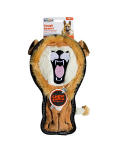 Juguete de perro de peluche Outward Hound Tough Seamz León Mediano 2