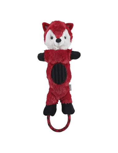 Juguete de Perro de Peluche Charming Pet Lil Roperz Zorro 14cm