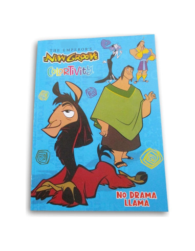 Libro para Colorear La Nueva Onda del Emperador - 80 Páginas