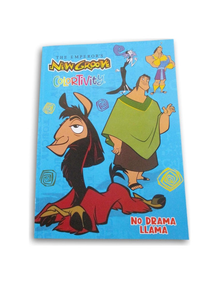 Libro para Colorear La Nueva Onda del Emperador - 80 Páginas