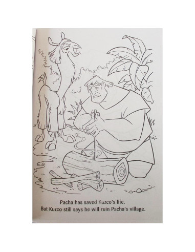 Libro para Colorear La Nueva Onda del Emperador - 80 Páginas