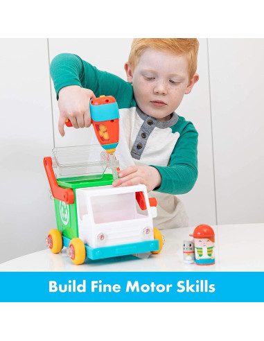 Camión de Reciclaje Bolt Buddies Educational Insights - Juguete STEM 3+