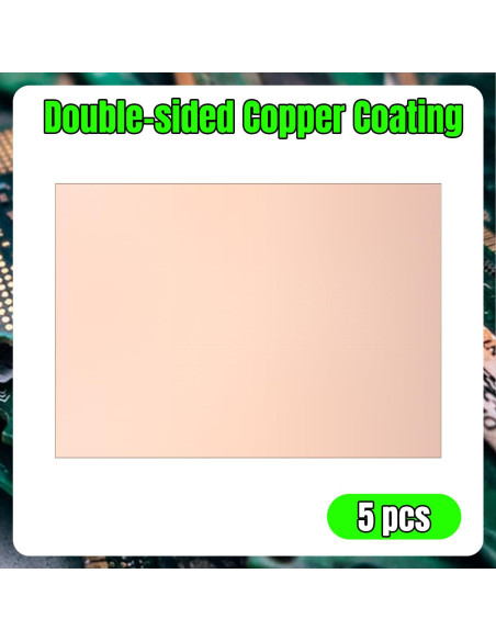 Placa de Circuito PCB FR-4 Qimoo 150x70mm 5 Pcs 1.5mm Grosor